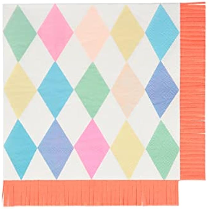 CIRCUS FRINGE LARGE NAPKINS - Image 1